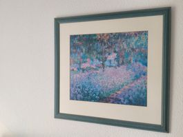 Wandbild – 60×60 cm – Blumen & Gartenmotiv Impressionistisch